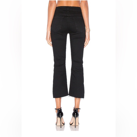 MOTHER Insider Crop Step Fray Jeans in Not Guilty Size: 27 - Picture 2 of 12